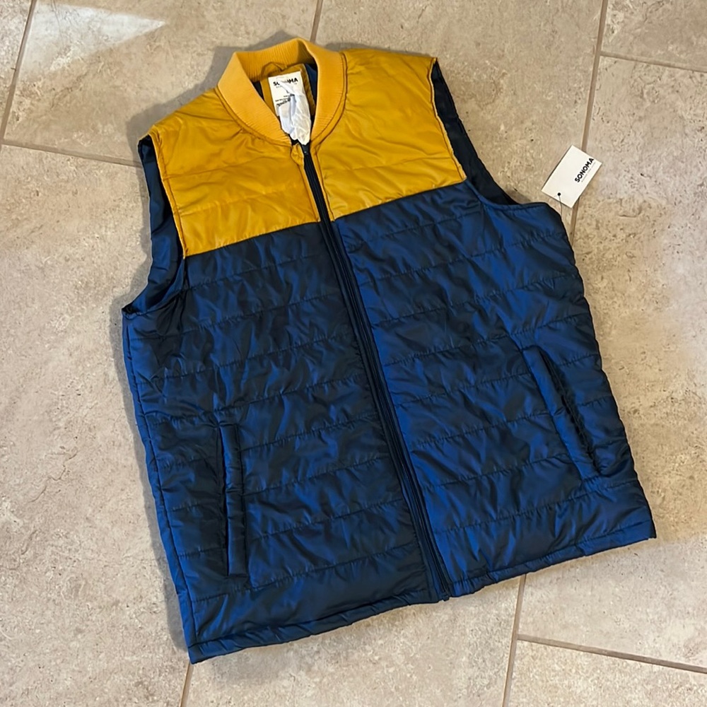 Men’s puffer vest lg